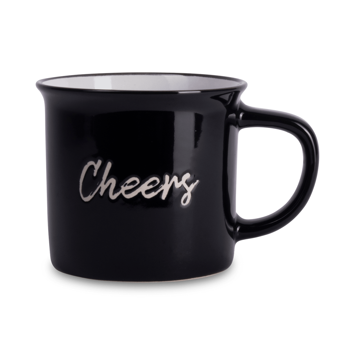 Mok CHEERS 350ml Zwart