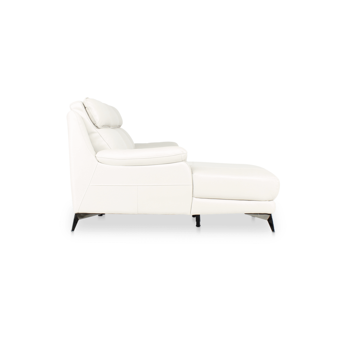 Hoeksalon DORIAN Longchair Links Frost