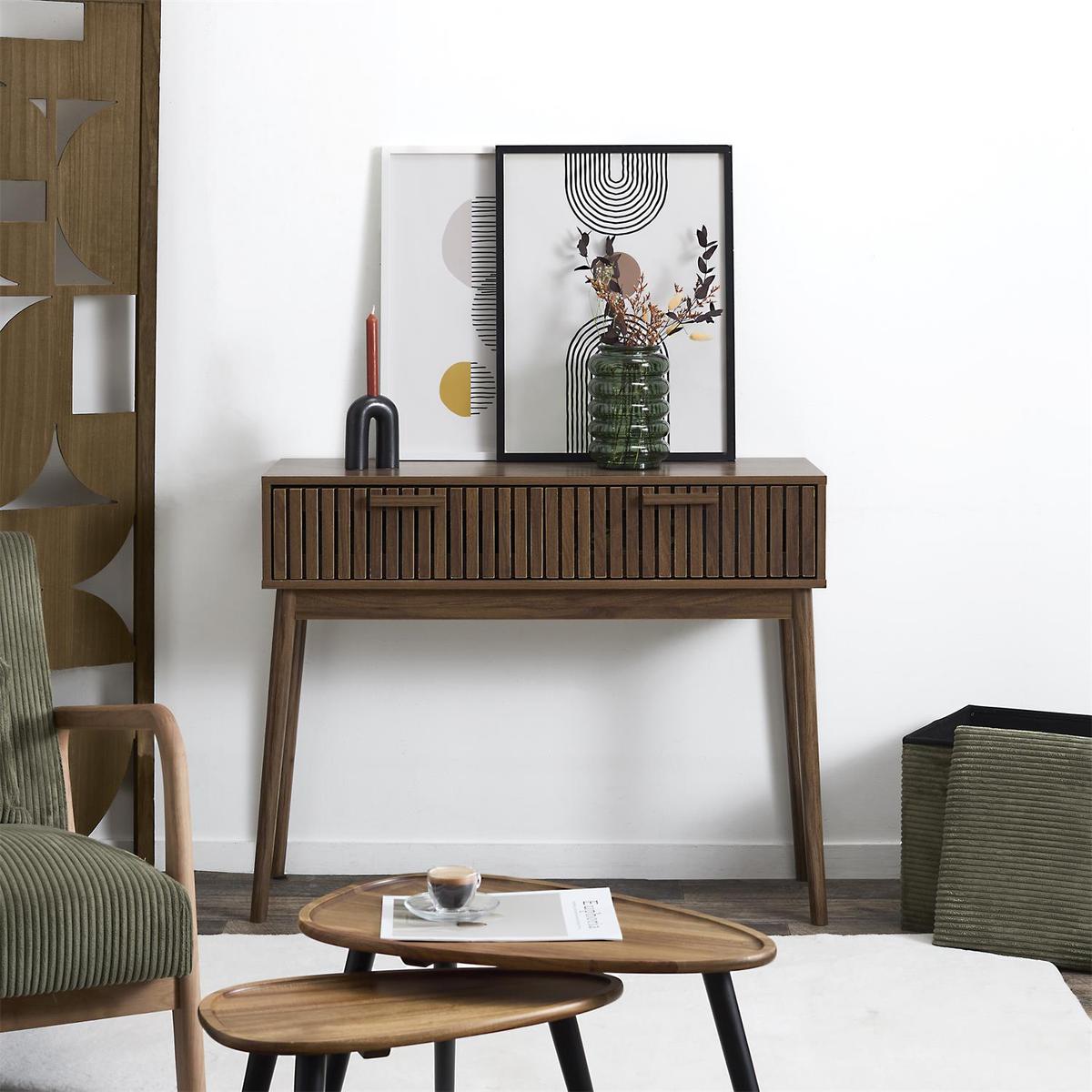 Console CALUNA Donkerbruin