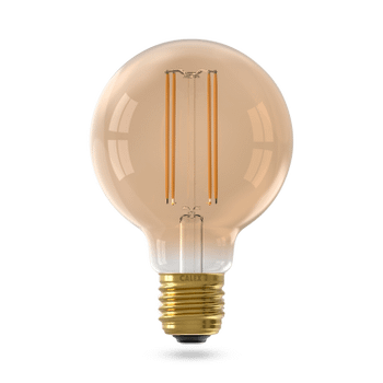 LED Lamp W.FILAM. BOL E27-3.5W Goud LED Lamp W.FILAM. BOL E27-3.5W Goud