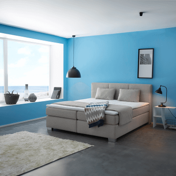 Boxspring UDEN 142/08 Greige 160x200 Boxspring UDEN 142/08 Greige 160x200