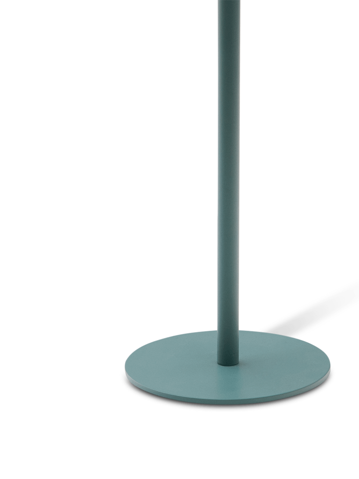 Aldet tafellamp op zonne-energie in turquoise