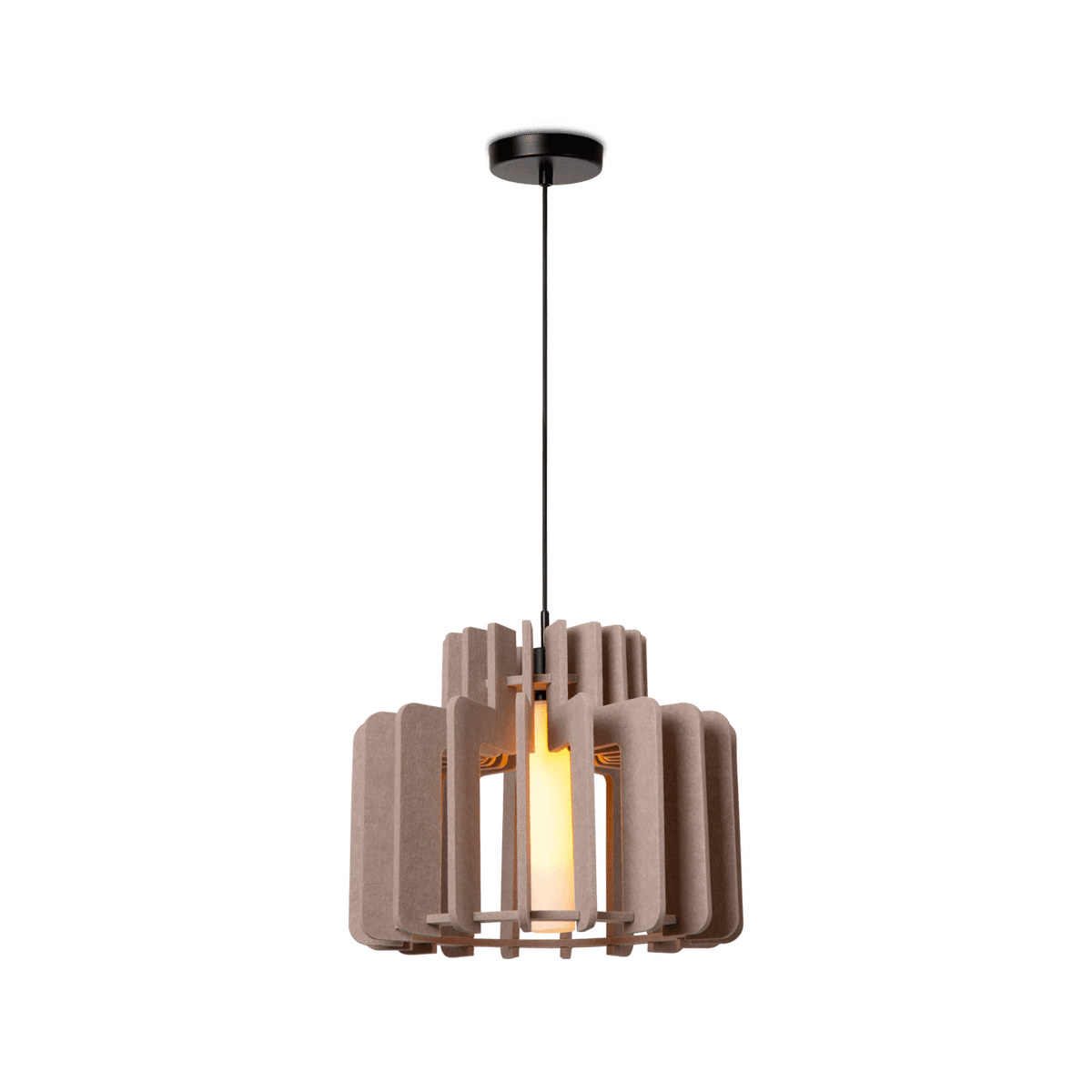 Hanglamp ROLLO 1Del. Ø40 Taupe