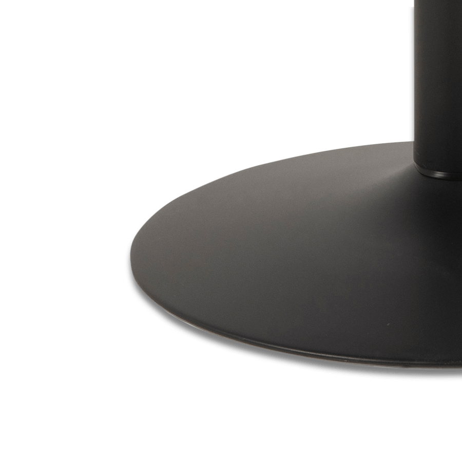 Eettafel LUTOR Ash Black Fineer Ø110cm Eettafel LUTOR Ash Black Fineer Ø110cm