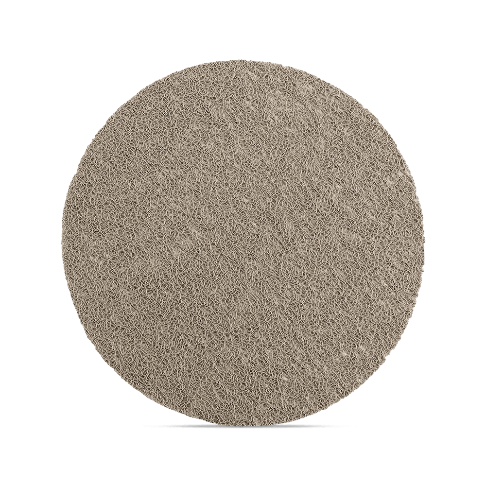 Placemat TORTALI Rond Taupe