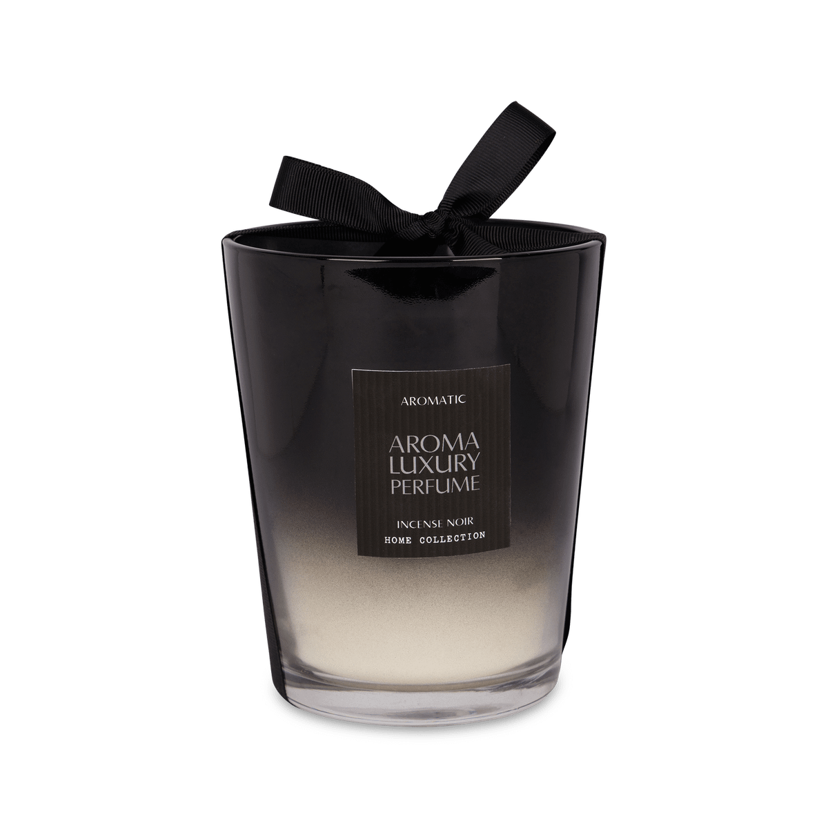 Geurkaars AROMATIQ Intense Noir 540g Zwart