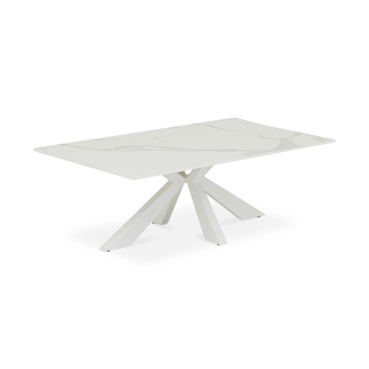 Salontafel ELON Keramiek Wit 110x70