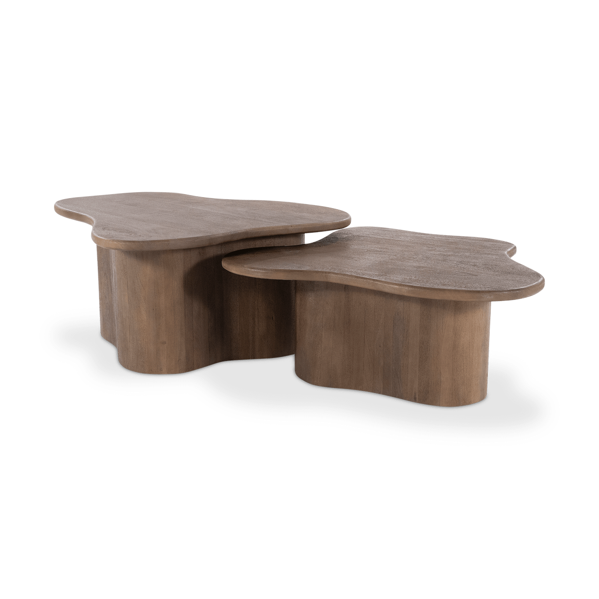 Salontafel S/2 AILO Mangohout Bruin