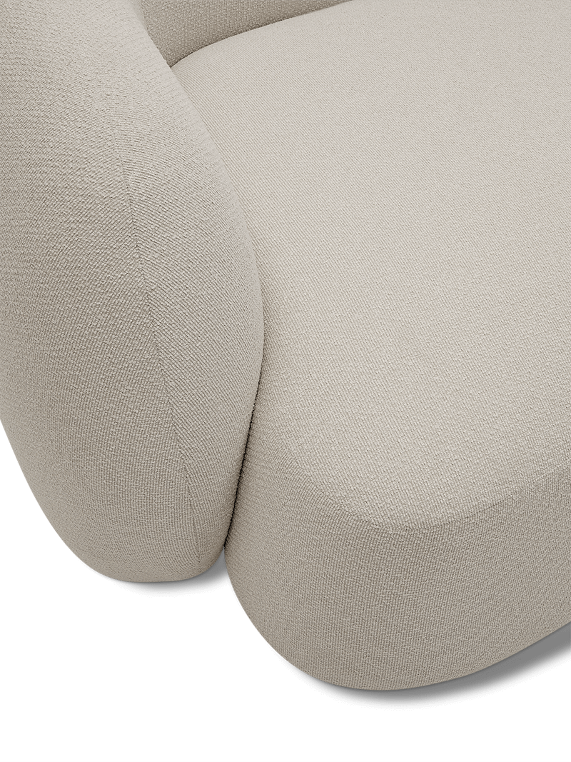 Hoeksalon Martina Longchair rechts Steenkleur B230