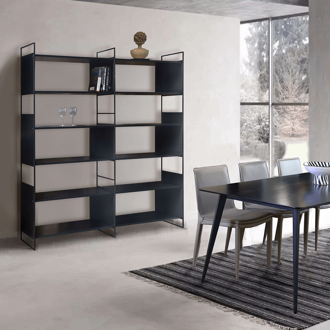 Wandrek KAVALA Metaal Zwart B180 Wandrek KAVALA Metaal Zwart B180