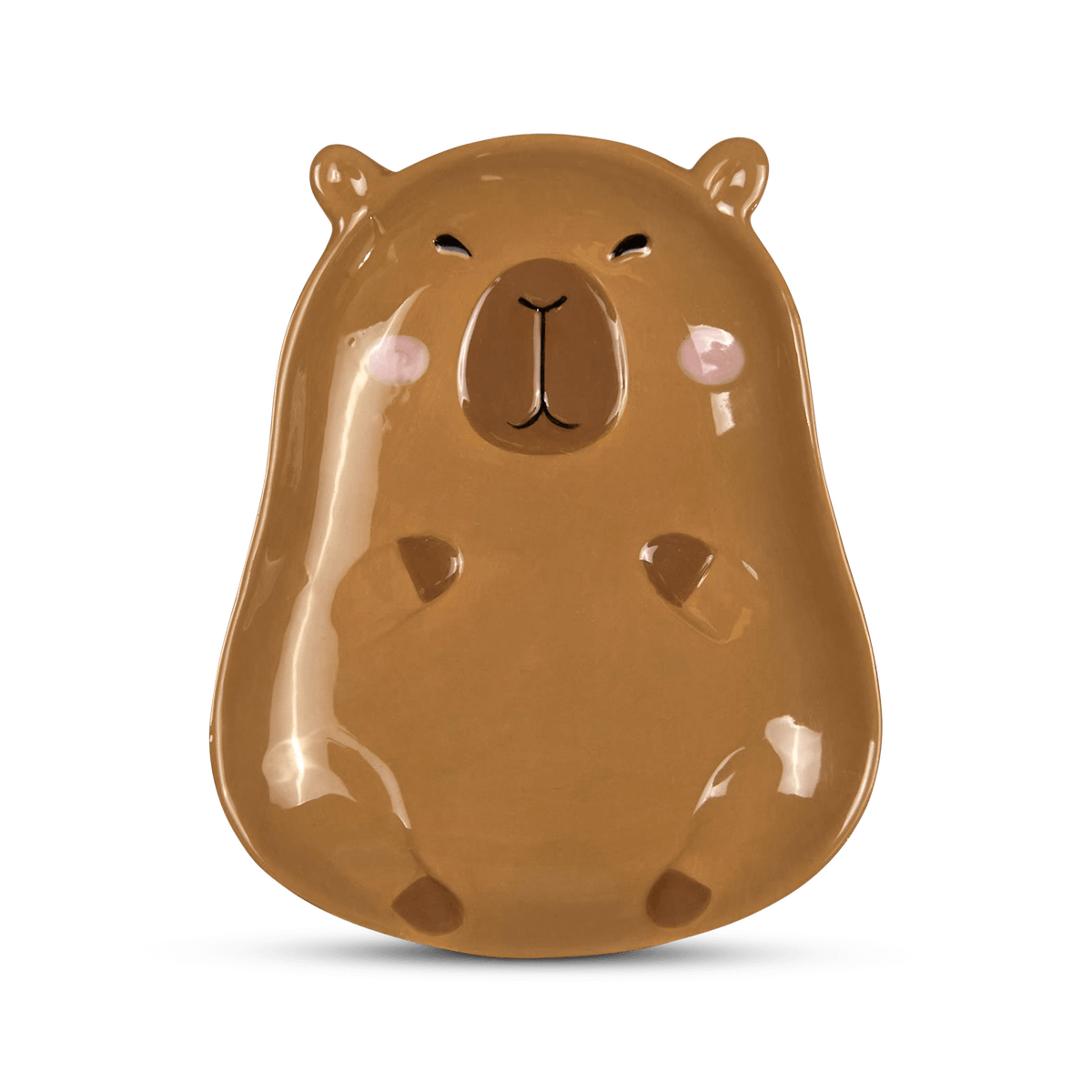 Bord CAPYBARA Keramiek Bruin