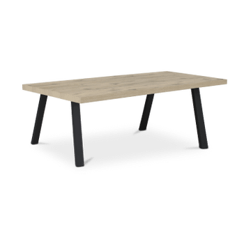 Eettafel met A-poot ABBEY Canyon Oak 230x100 Eettafel met A-poot ABBEY Canyon Oak 230x100
