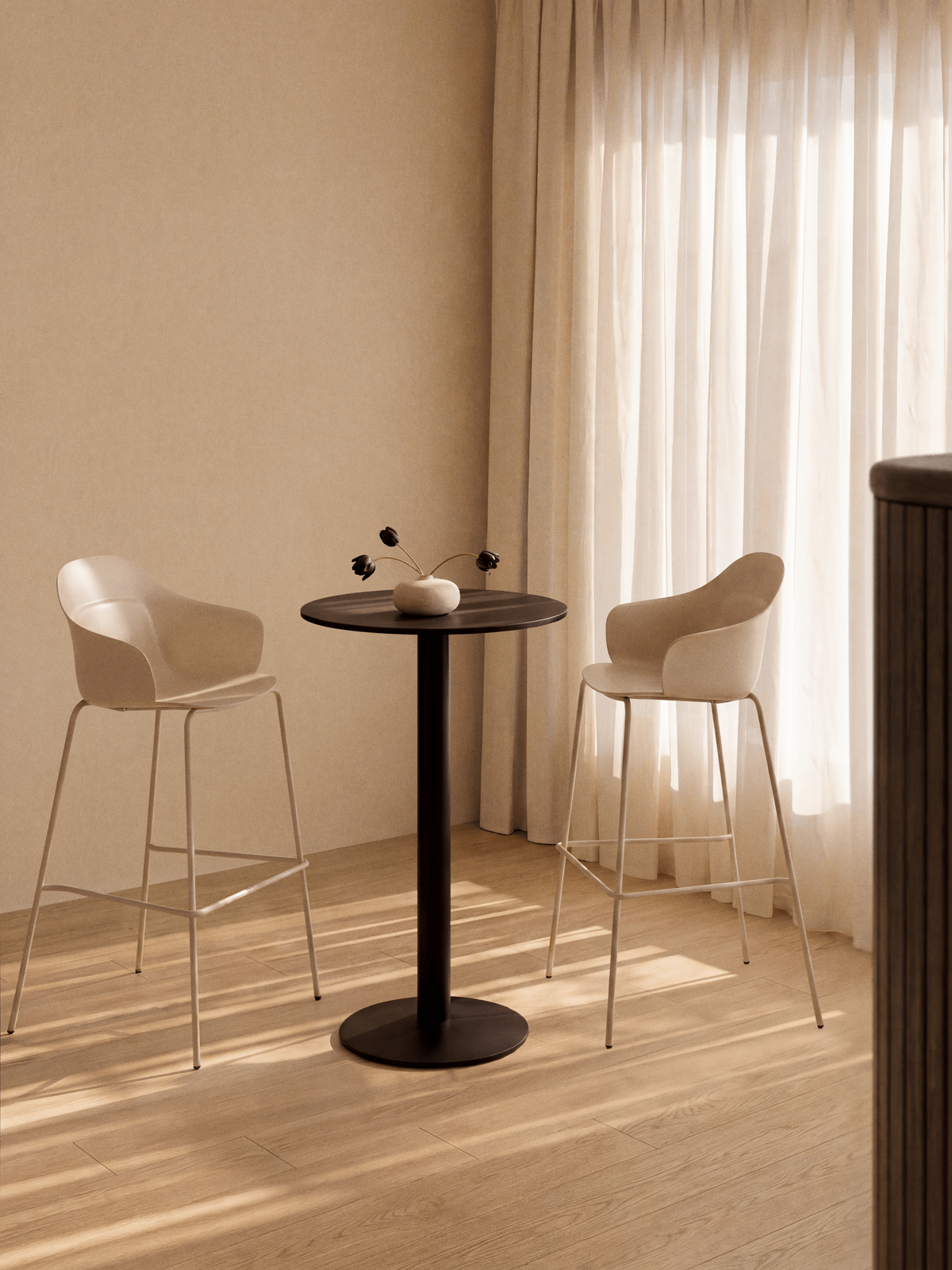 Barstoel Sanile Beige