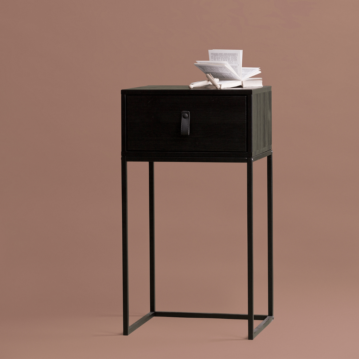 Nachtkastje BABS Zwart