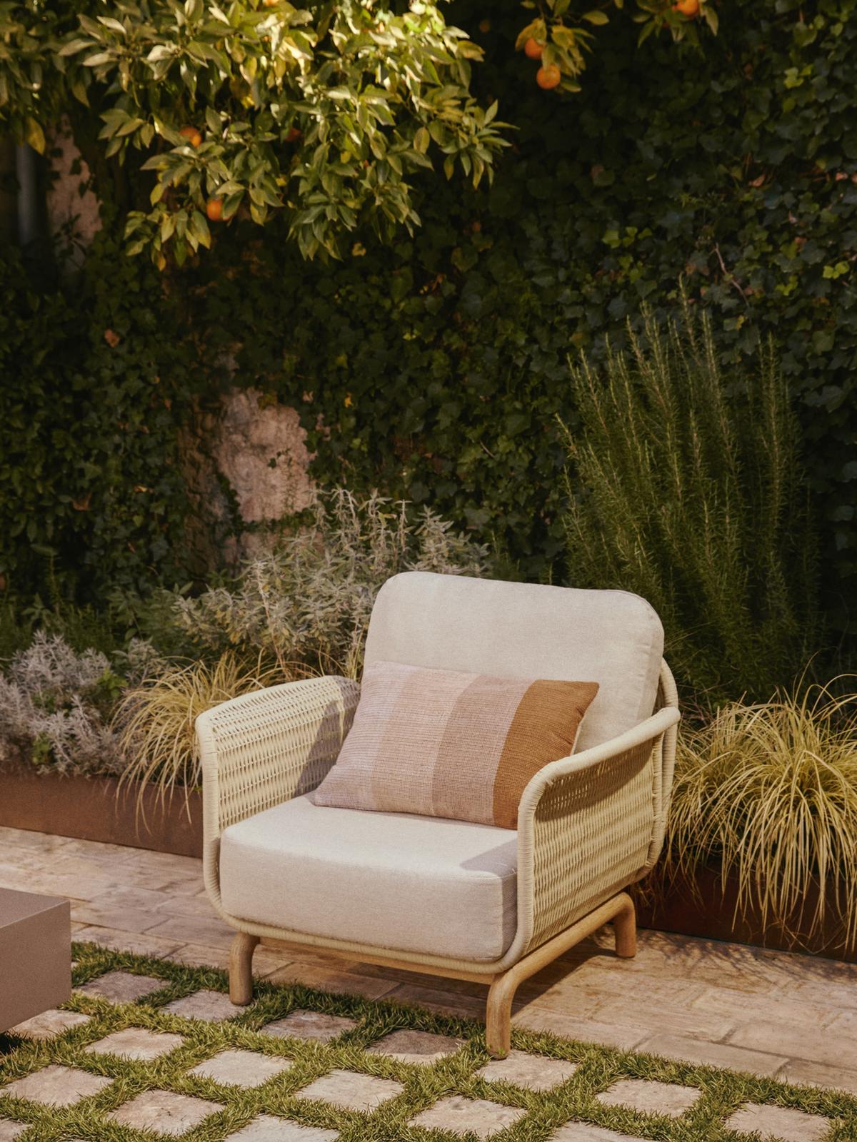 Kussenhoes Adys Beige 40 x 60 cm