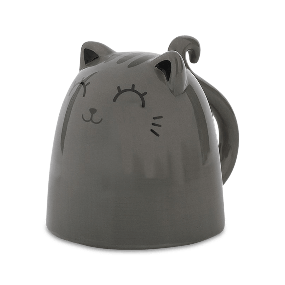 Mok Up&Down GREY CAT Grijs