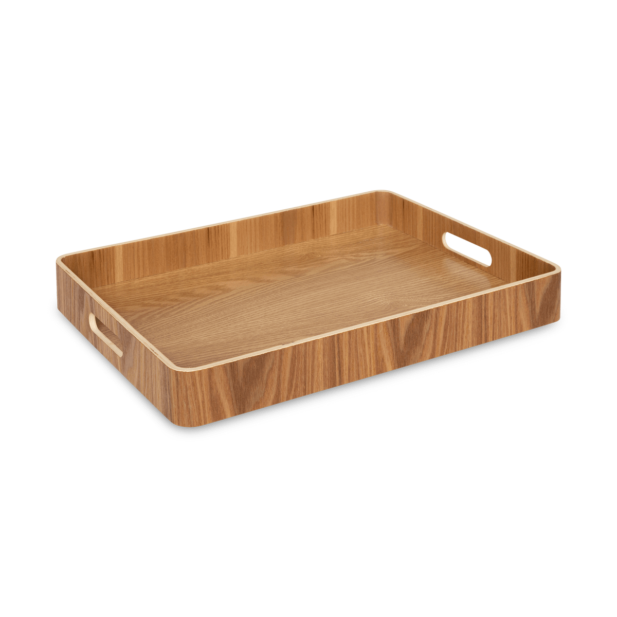 Dienblad STRAPHI Rechthoek Hout Naturel