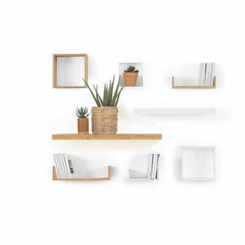 Wandplank YARA MDF Eik Grijs Wandplank YARA MDF Eik Grijs