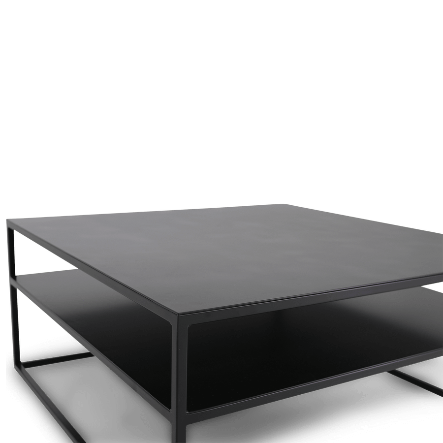 Salontafel SVELTUS Metaal zwart Salontafel SVELTUS Metaal zwart