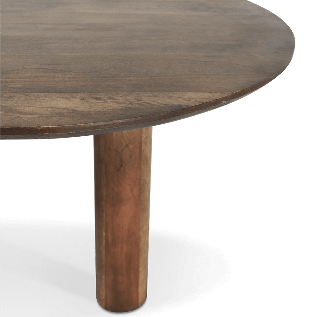 Eettafel PILAR 220x110 Mango Donkerbruin