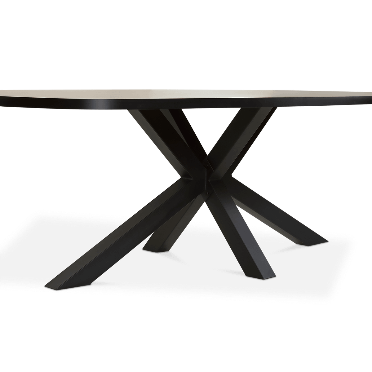 Eettafel ARTEGO Ovaal 230x120 Sterpoot Scarlet Oak