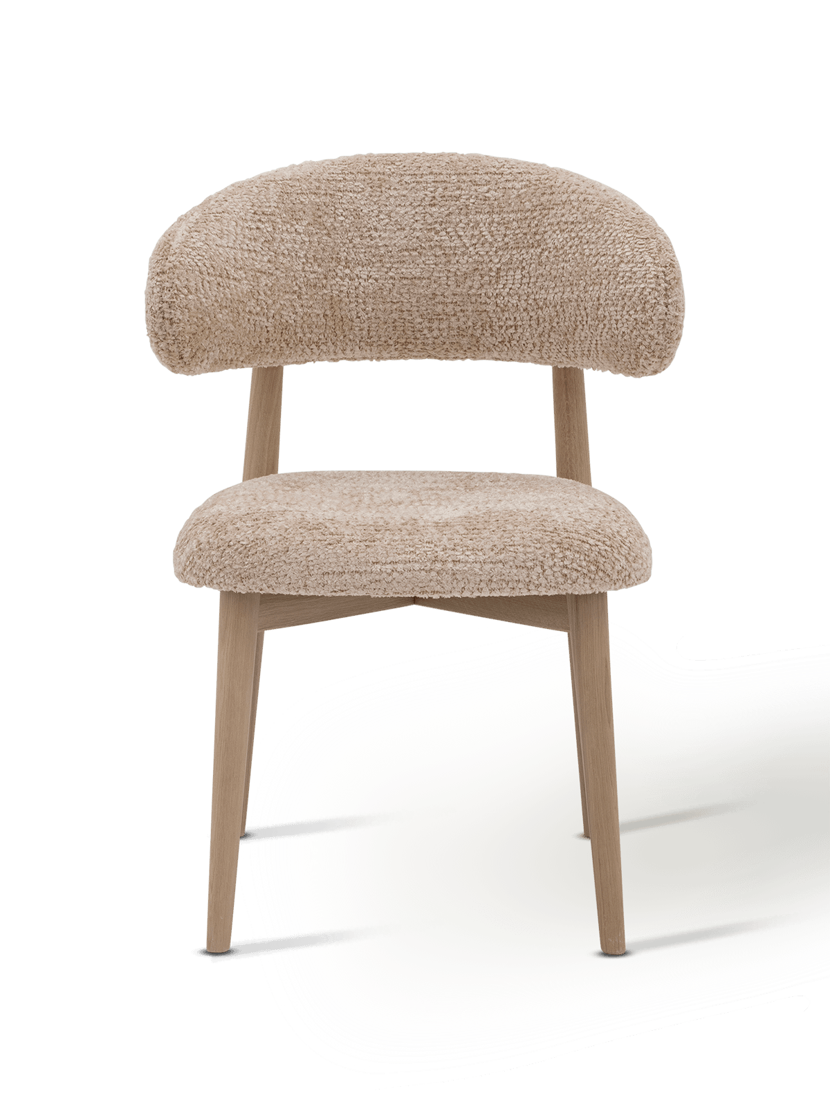 Stoel Braun Beige