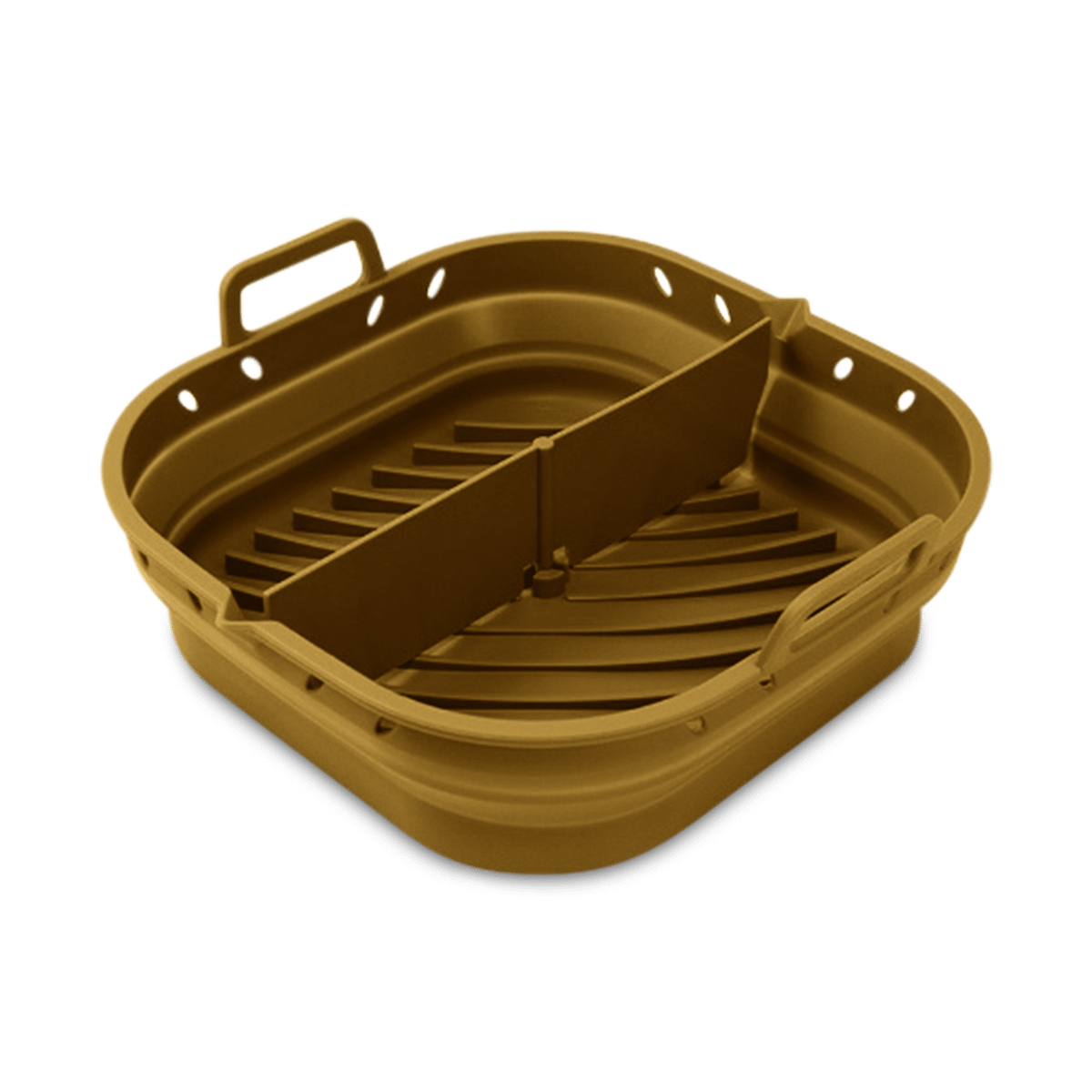Silicone Bakvorm Airfryer AIRY Vierkant Oker