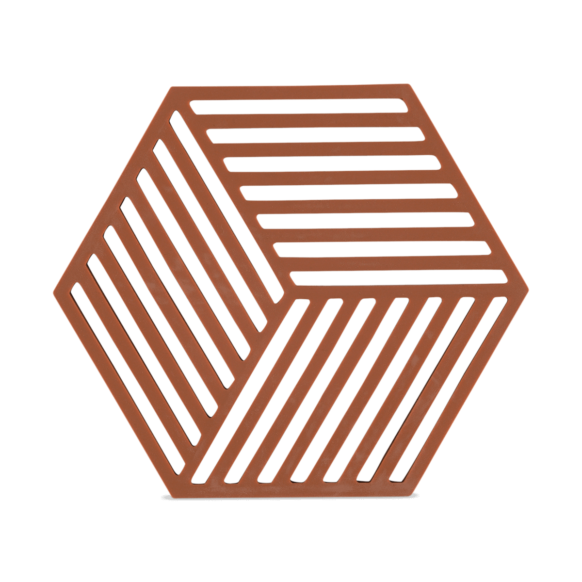 Potonderzetter HEXAGON Sil. Terracotta
