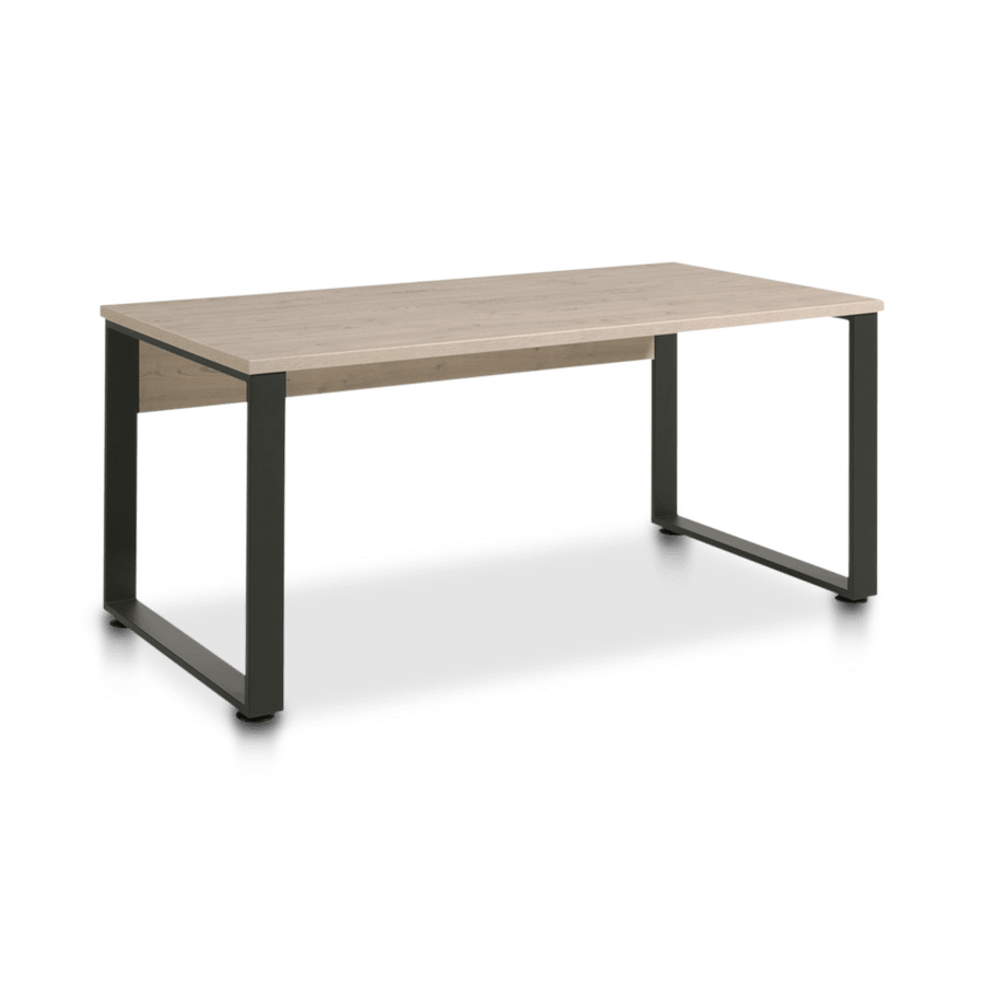 Bureau 150x80 UPGRADE Zwart/Kastanje Bureau 150x80 UPGRADE Zwart/Kastanje