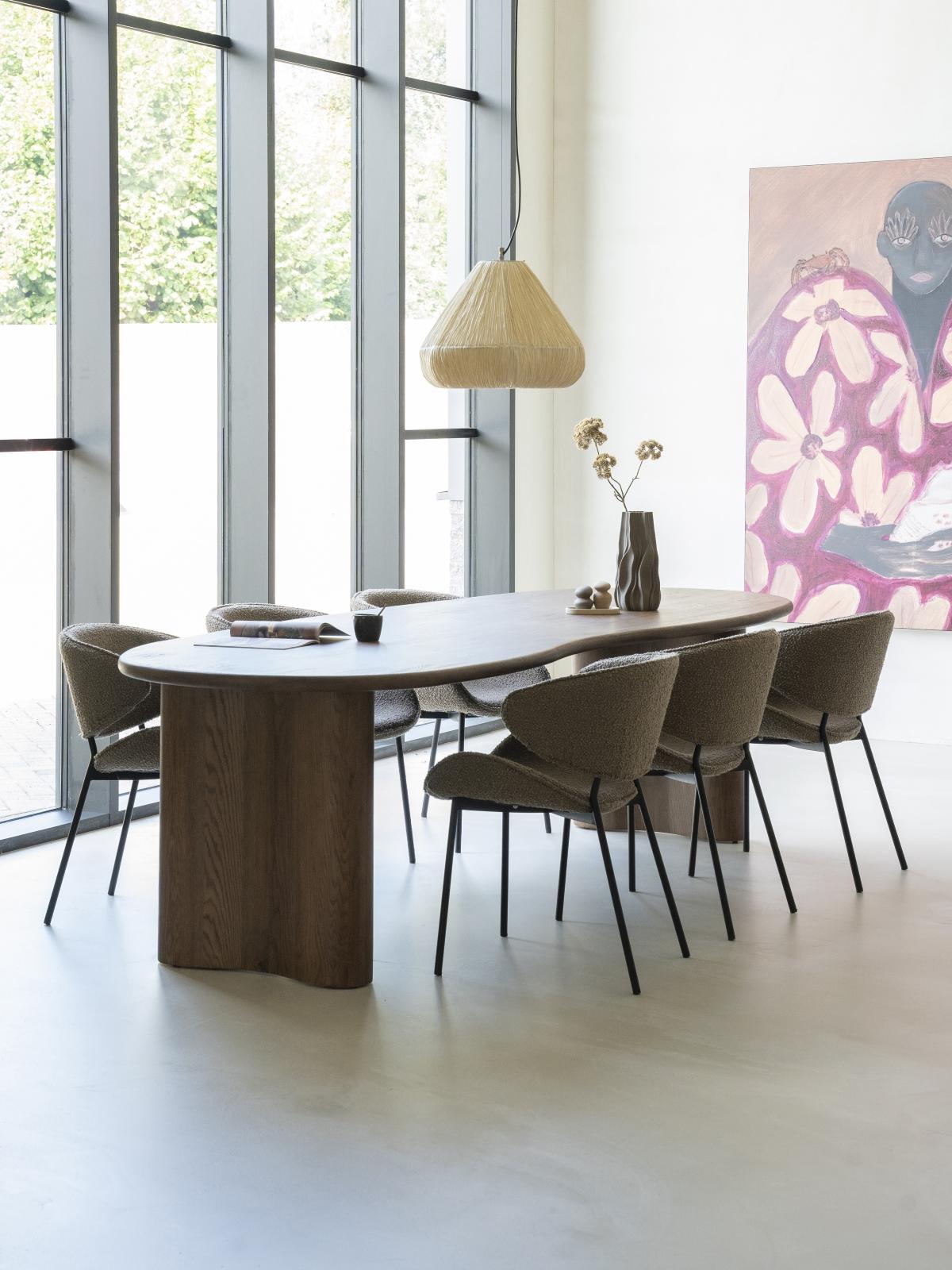 Eettafel Josh Bruin 300 x 110 cm
