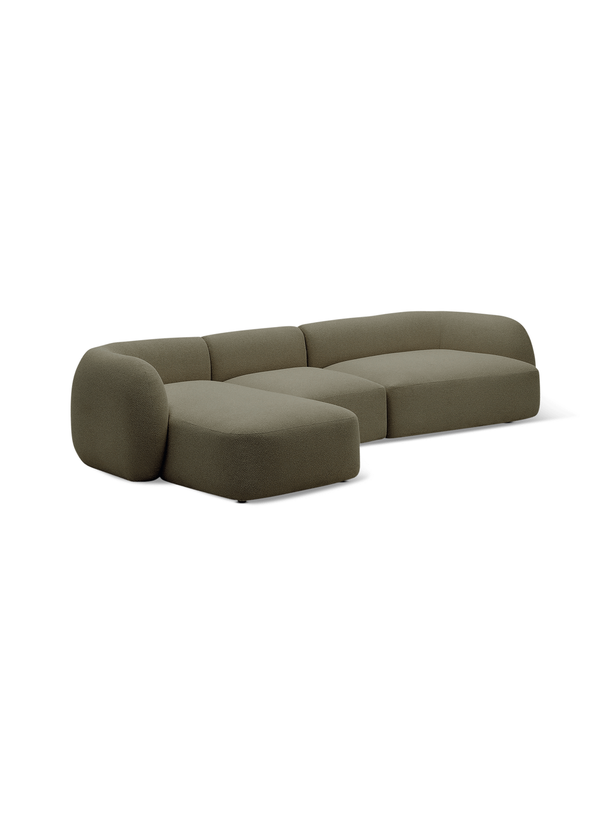 Hoeksalon Martina Longchair Links Groen B377