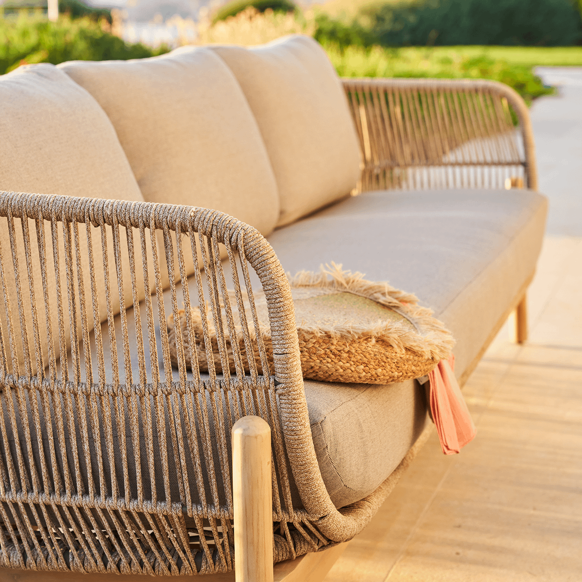 Loungeset TRAPANI Acacia/Taupe