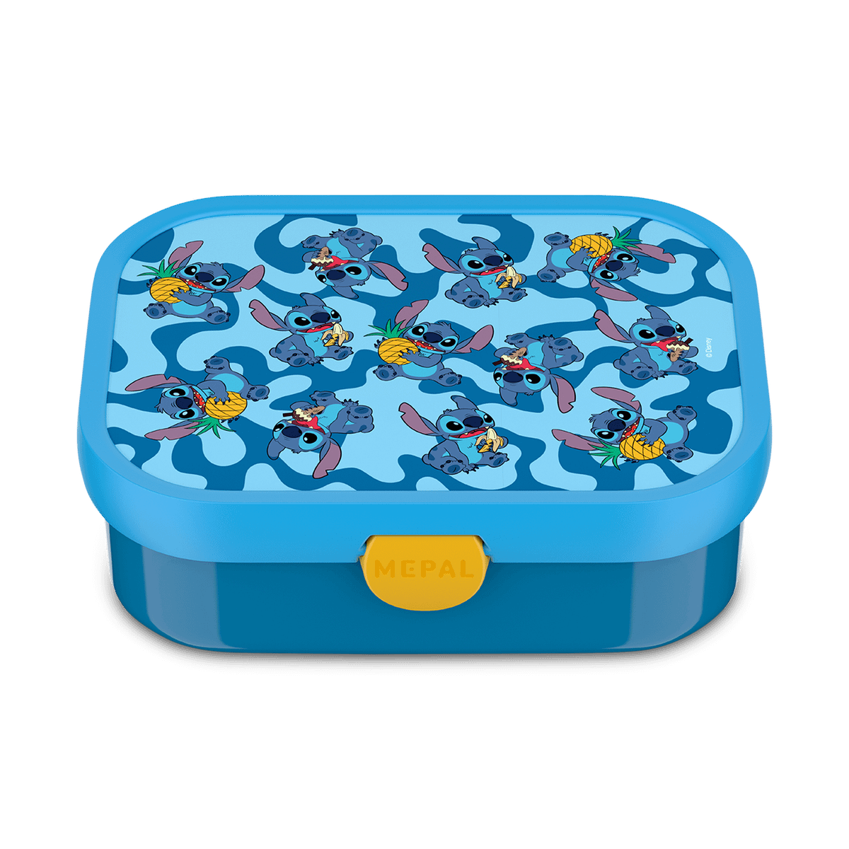 Lunchbox STITCH Rechthoek blauw