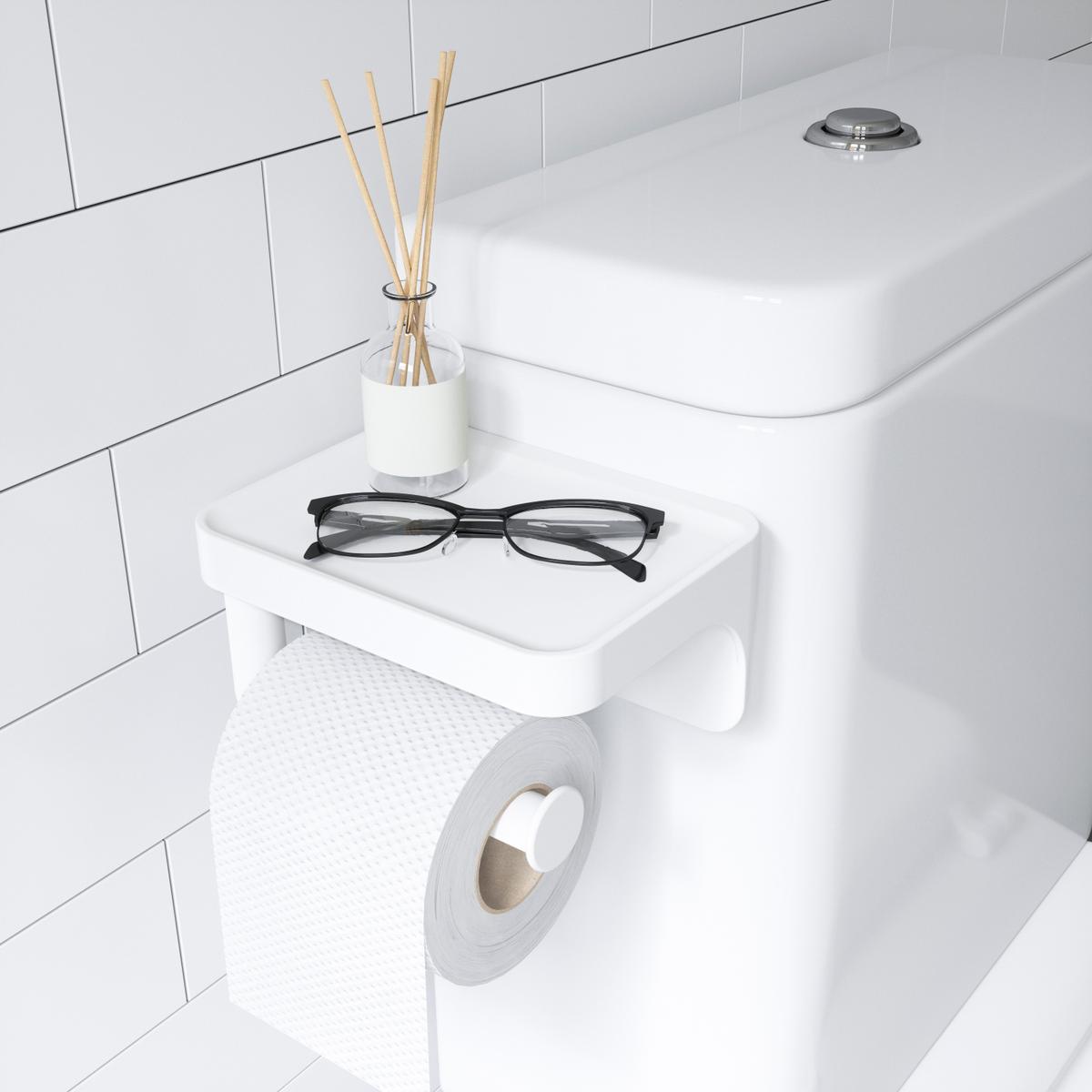 Toiletrolhouder FLEX SURE-LOCK Hang Wit