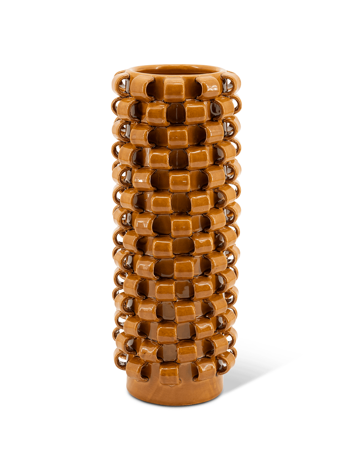 Vaas Loopa Mosterdgeel