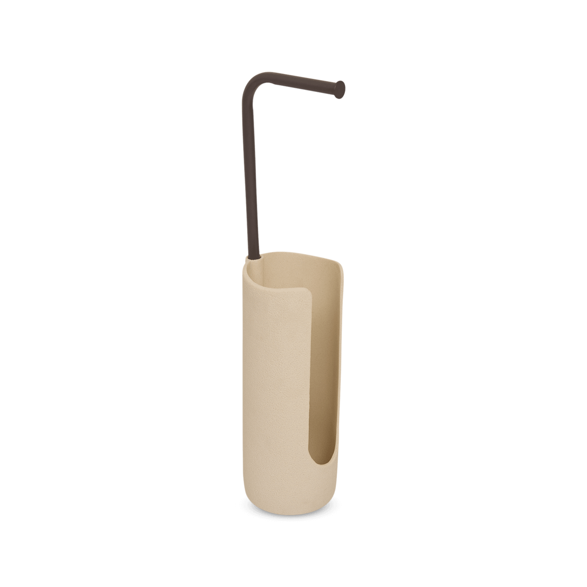 Wc-Rolhouder HOLEZO Poly Beige/Bruin