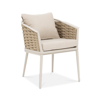 Armstoel NUORO Beige/Zand Armstoel NUORO Beige/Zand