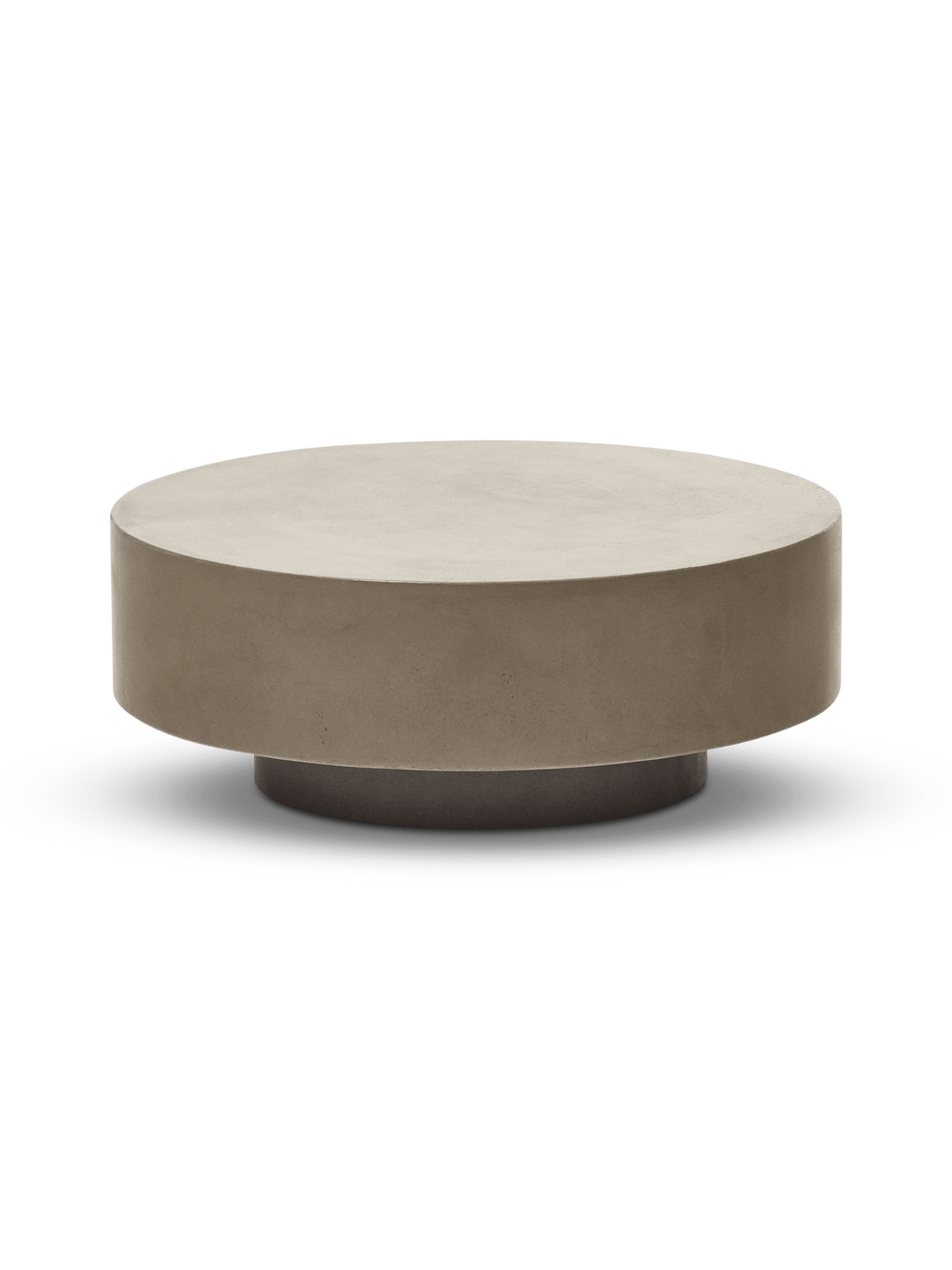 Ronde salontafel Garbet in cement ⌀80 cm