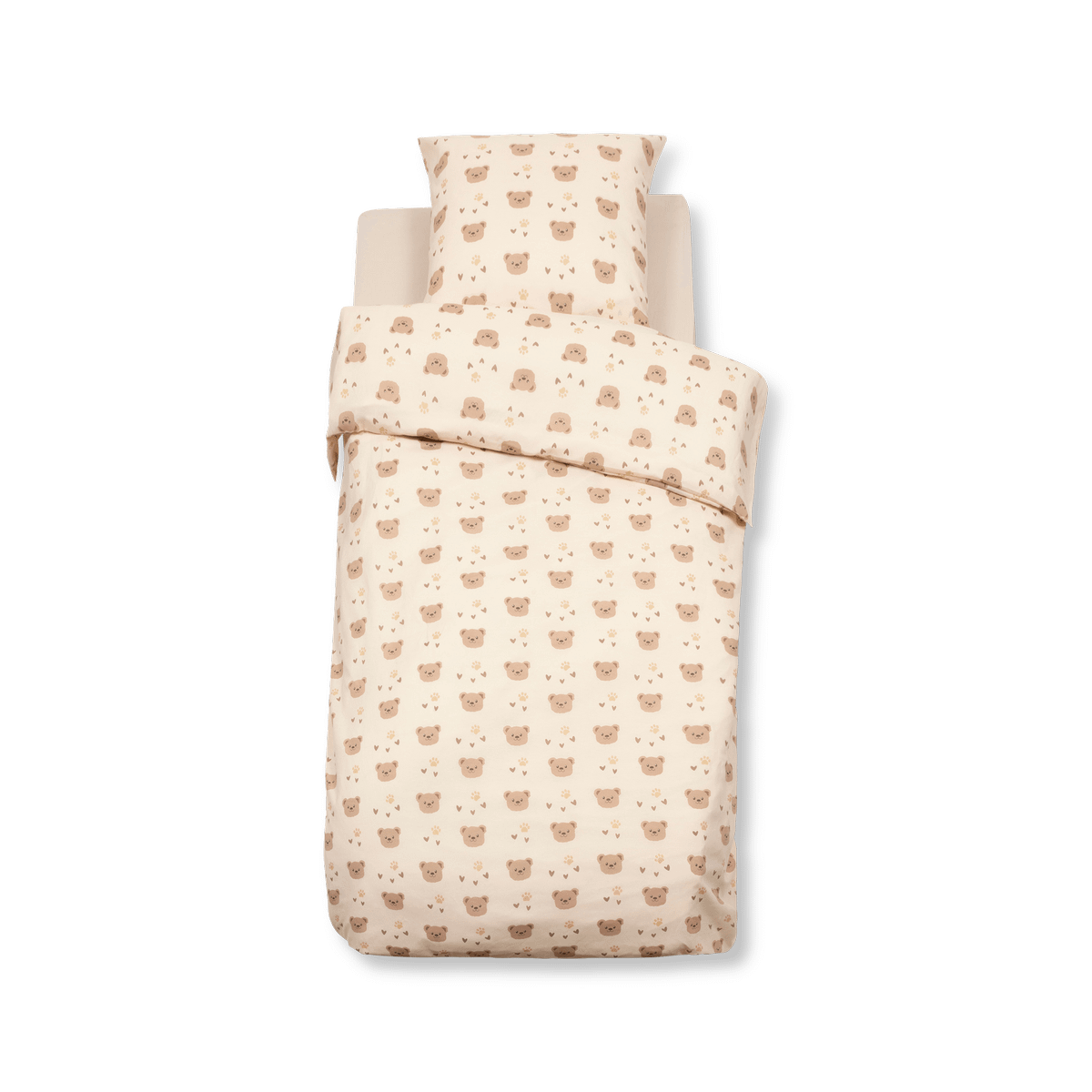 Dekbedovertrek BILLIE BEAR 140 Bruin