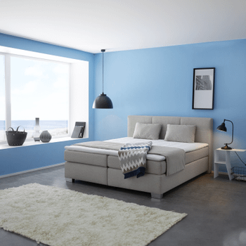 Boxspring UDEN 142/08 Greige 180x200 Boxspring UDEN 142/08 Greige 180x200