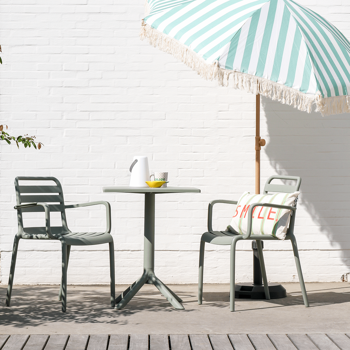 Tuinstoel MERLOT Stapelbaar Beige