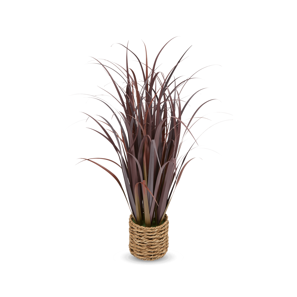 Artif. Plant ZHYA L Bordeaux in Mand