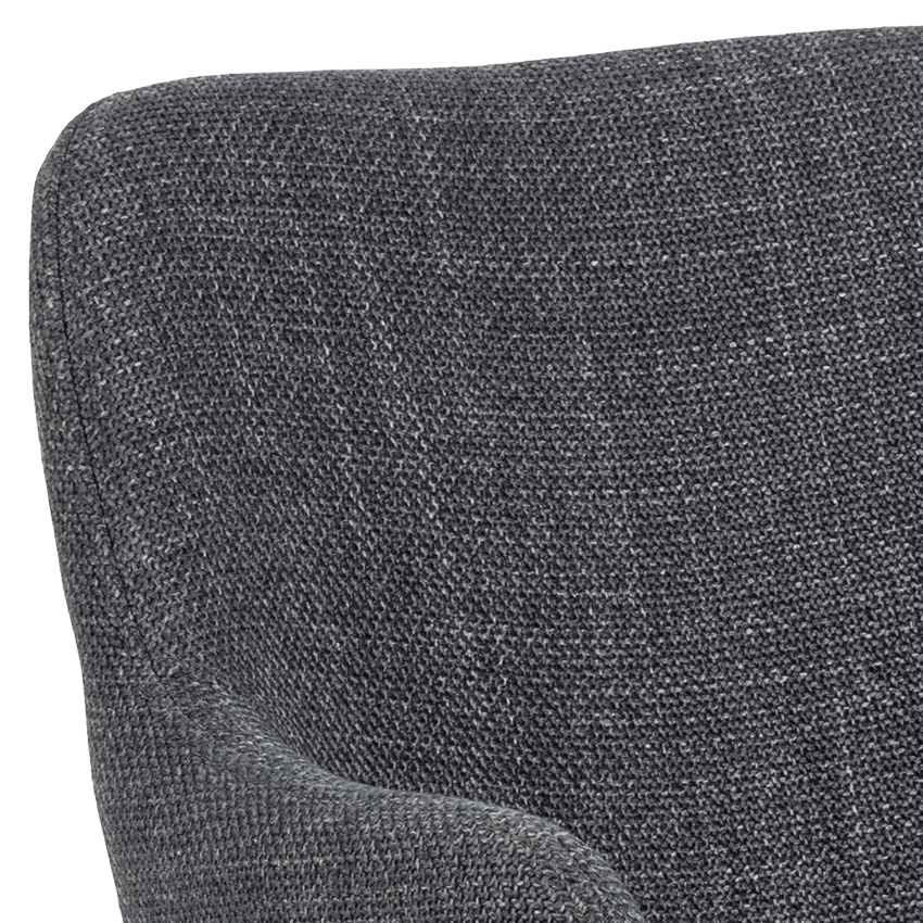 Armstoel LONNE Basel Dark Grey Armstoel LONNE Basel Dark Grey