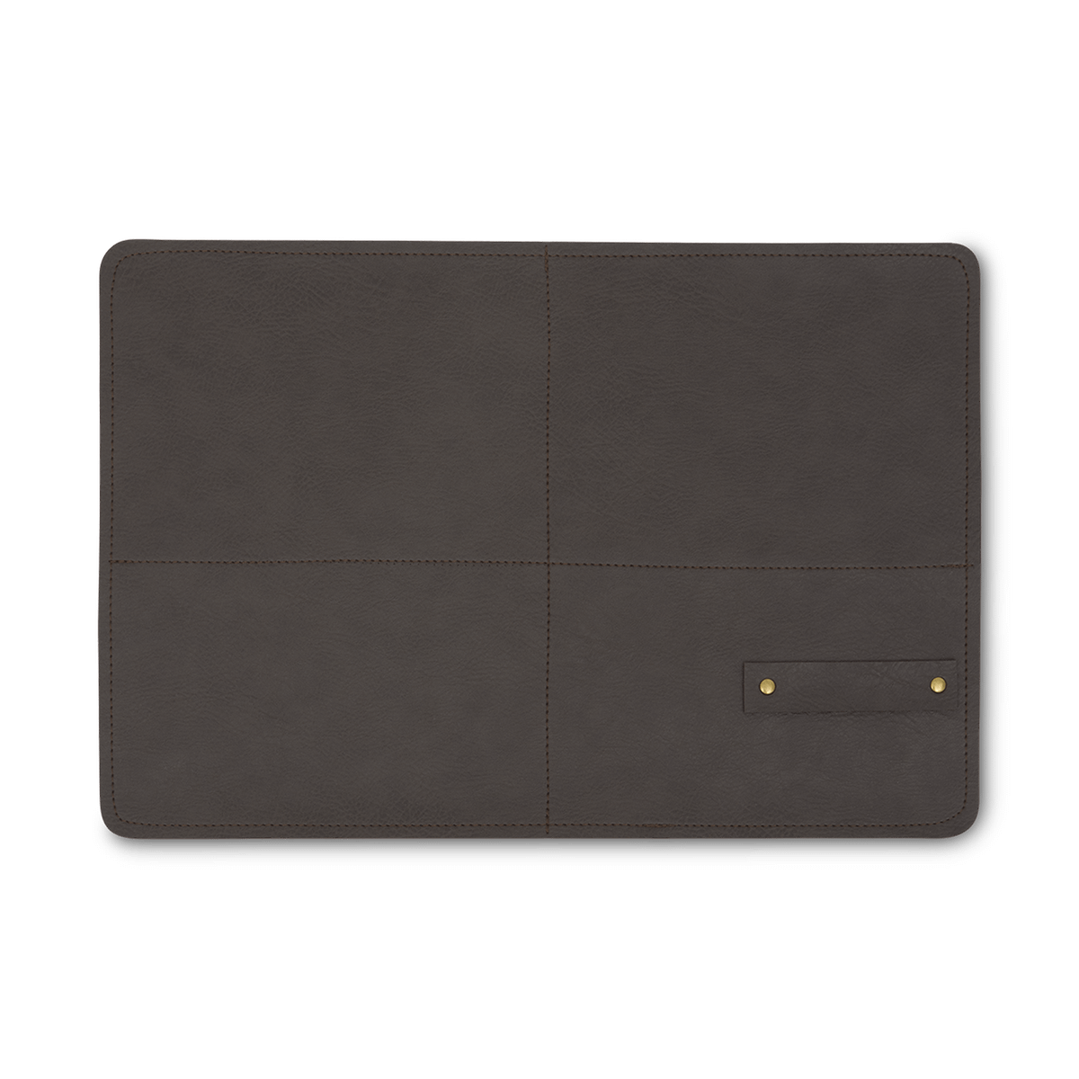 Placemat GRENN met Bestekhouder Chocolade