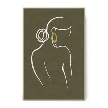 Framed Canvas PRABU 80x120 Framed Canvas PRABU 80x120