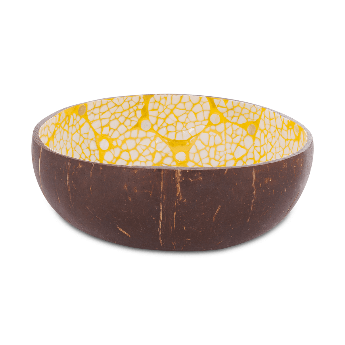 Cocosbowl NOYA Yellow/Eggshell