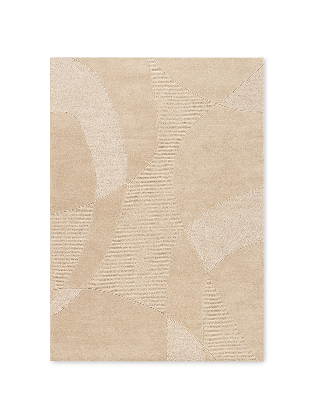 Tapijt Piana Dark Beige 200 x 290 cm