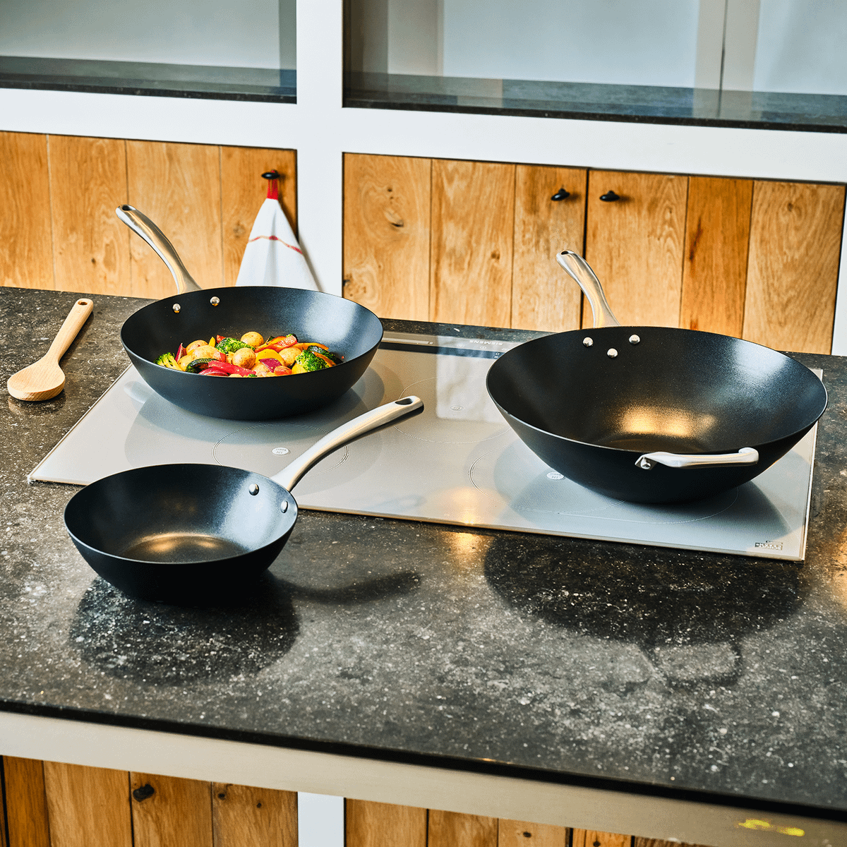 Wokpan FUSION PRO Ø30 Zwart