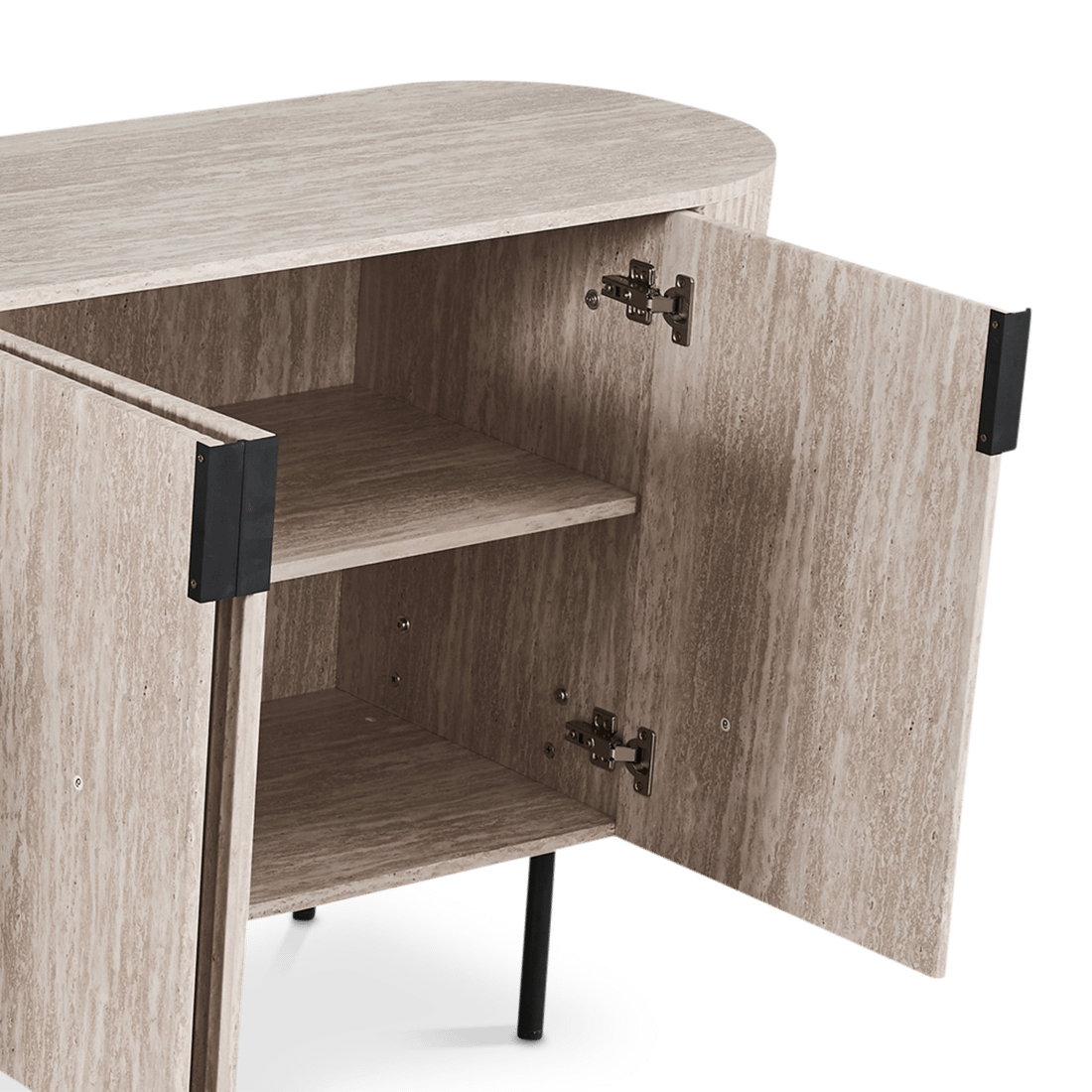 Dressoir PORTO B200 Travertijnlook Dressoir PORTO B200 Travertijnlook