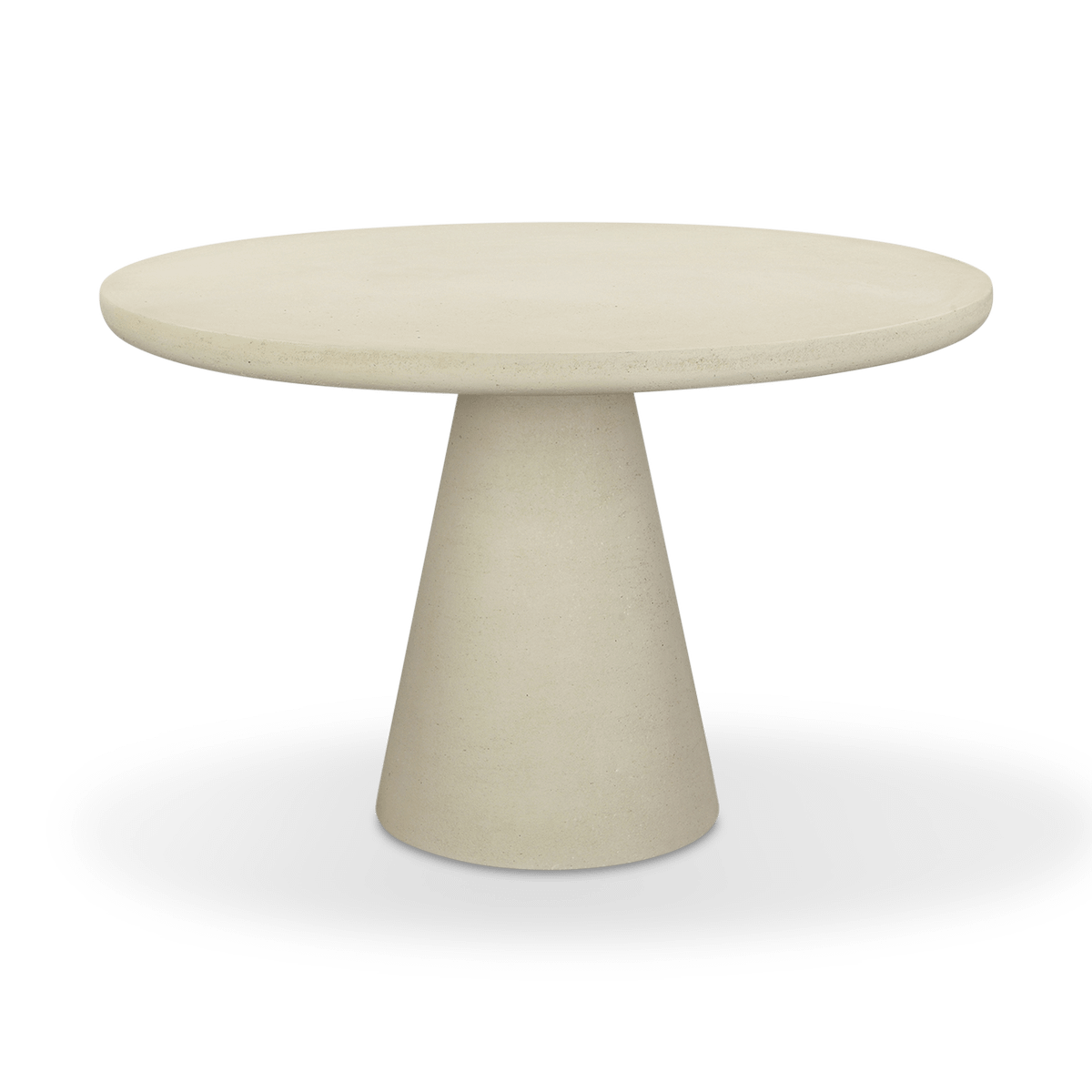 Eettafel CHILLIDA Ø120 Microcement Limestone